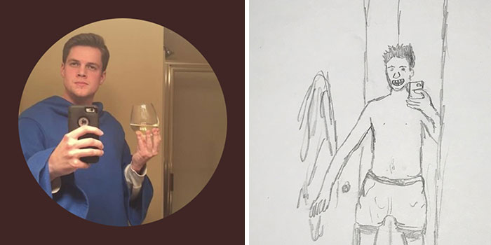 This Guy Is Trolling His Followers By Drawing Their Avatars And They Approve Of The Result
