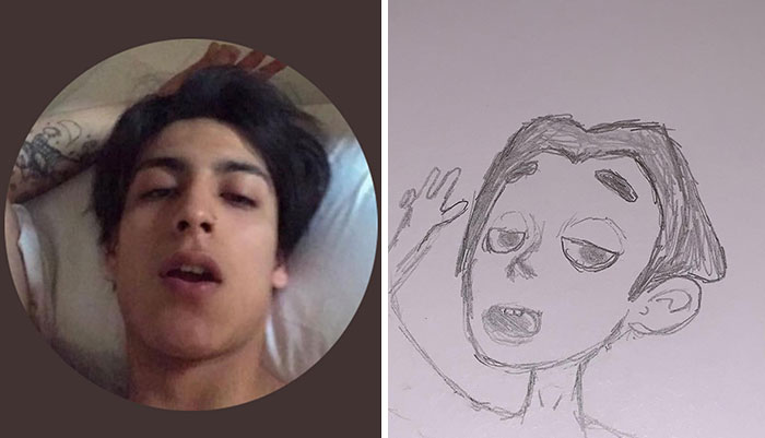 This Guy Is Trolling His Followers By Drawing Their Avatars And They Approve Of The Result