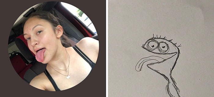 This Guy Is Trolling His Followers By Drawing Their Avatars And They Approve Of The Result