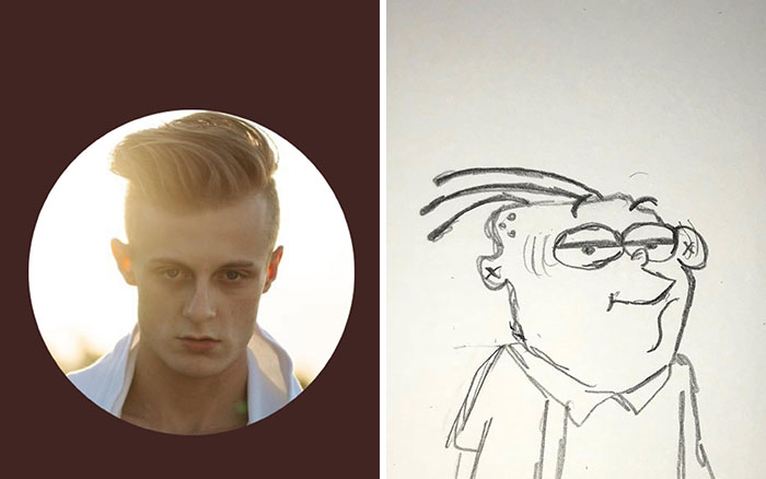 This Guy Is Trolling His Followers By Drawing Their Avatars And They Approve Of The Result