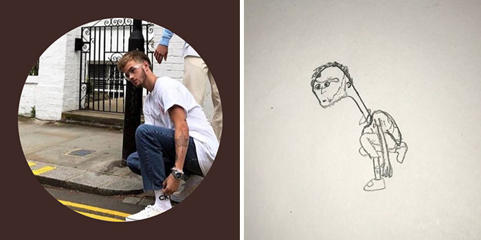 This Guy Is Trolling His Followers By Drawing Their Avatars And They Approve Of The Result