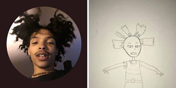 This Guy Is Trolling His Followers By Drawing Their Avatars And They Approve Of The Result