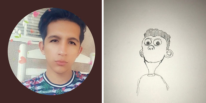 This Guy Is Trolling His Followers By Drawing Their Avatars And They Approve Of The Result