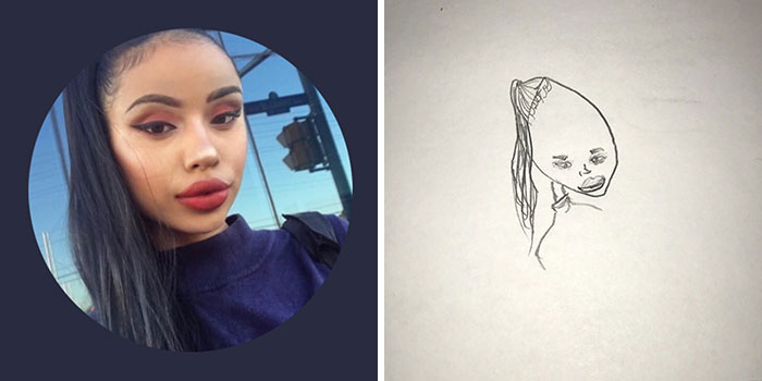 This Guy Is Trolling His Followers By Drawing Their Avatars And They Approve Of The Result