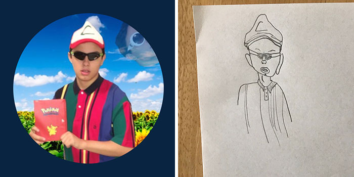 This Guy Is Trolling His Followers By Drawing Their Avatars And They Approve Of The Result