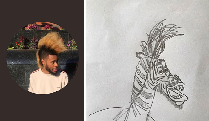 This Guy Is Trolling His Followers By Drawing Their Avatars And They Approve Of The Result