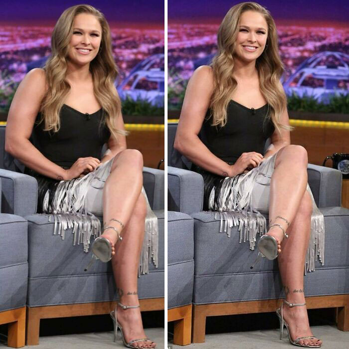 Ronda Rousey In Jimmy Fallon's Show