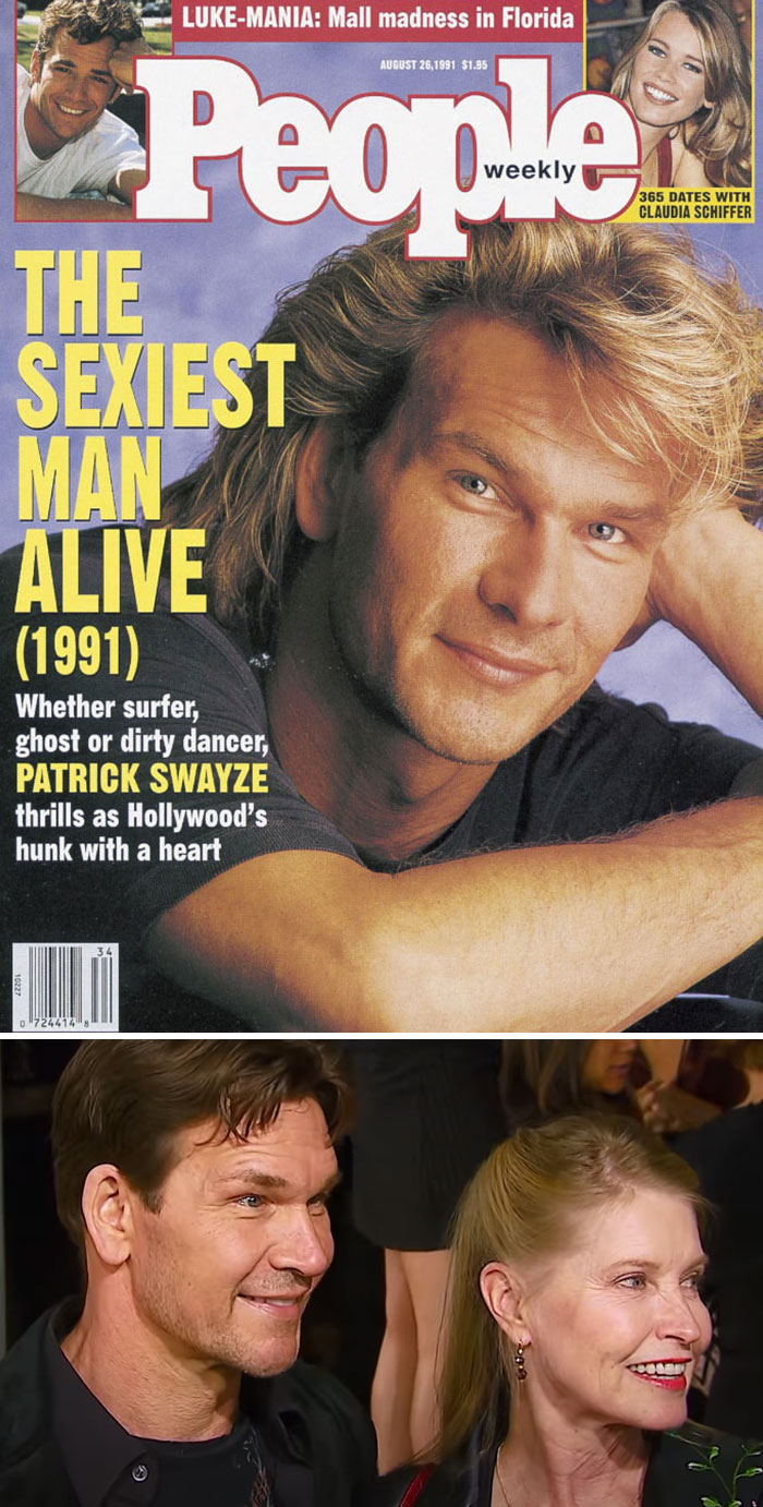 Patrick Swayze, el hombre más sexi de 1991 (fallecido en 2009)