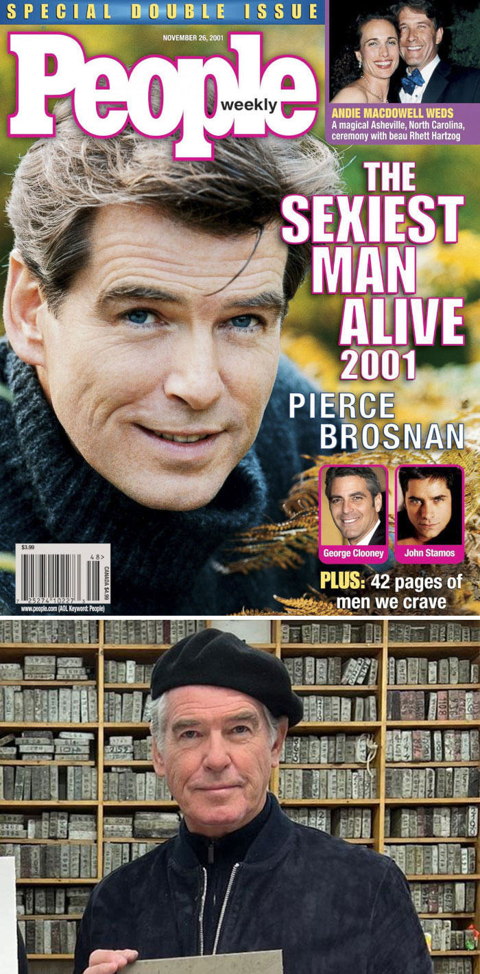 Pierce Brosnan, el hombre más sexi del 2001