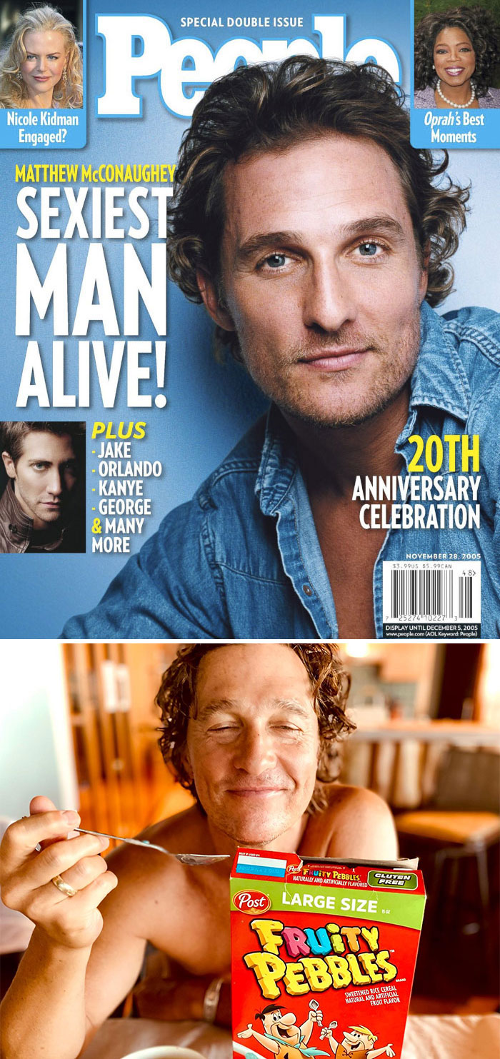 Matthew Mcconaughey, el hombre más sexi del 2005