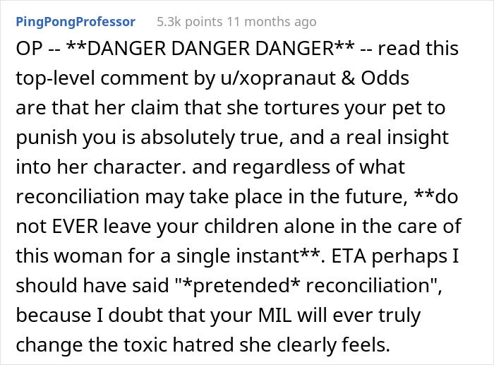 "[Am I The Jerk] For Showing My Husband The Text His Mom Sent Me And Causing Her To Be Disowned?"