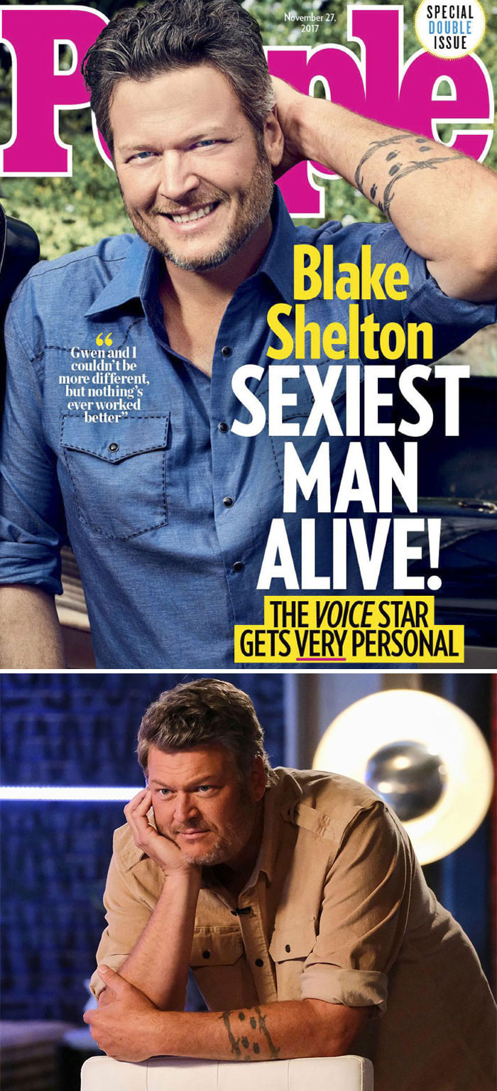 Blake Shelton, el hombre más sexi del 2017