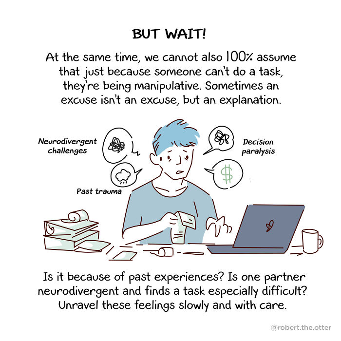 My Comic On How To Recognize And Handle Weaponized Incompetence