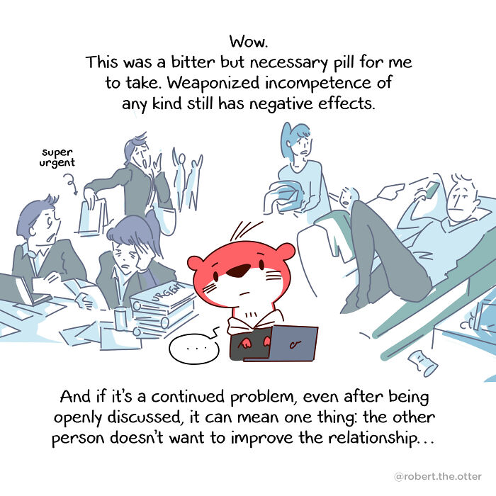 My Comic On How To Recognize And Handle Weaponized Incompetence