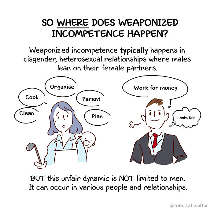 My Comic On How To Recognize And Handle Weaponized Incompetence