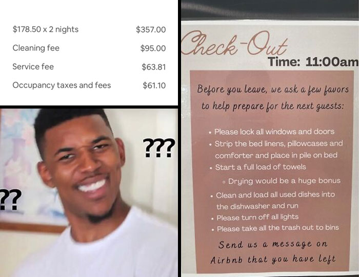 How Airbnb Allows You To Be Charged A Large Cleaning Fee Then Be Required To Clean Before You Check Out