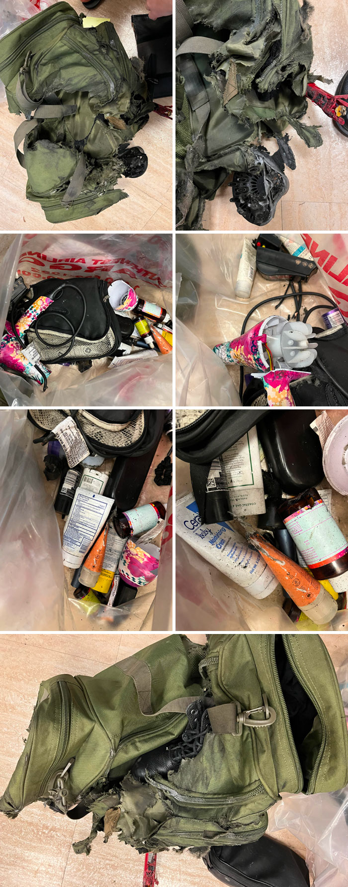 Airline Ruined My Bag And Everything Inside It