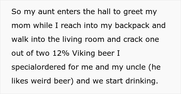"My Aunt Sees The Can And Starts Screaming": Man Sick And Tired Of Always Having To Babysit Relatives At Family Events, Solves The Problem