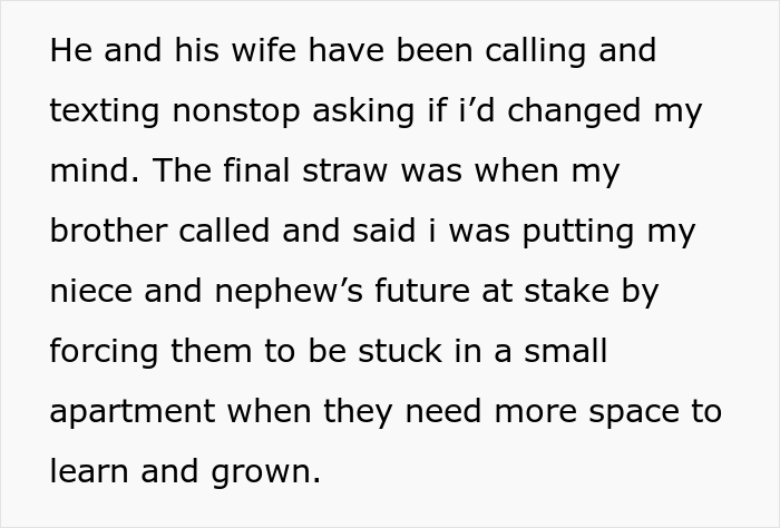 Woman Wants To Know If She&rsquo;s The Bad Guy For Telling Her Half-Brother That His Kids&rsquo; Future Isn&rsquo;t Her Responsibility