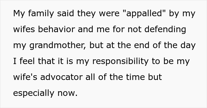Woman Blows Up At Her Husband's Grandma After Giving A Difficult Birth, Family Is "Appalled" At Her Behavior And The Husband Supporting Her Woman Blows Up At Her Husband's Grandma After Giving A Difficult Birth, Family Is "Appalled" At Her Behavior And The Husband Supporting Her
