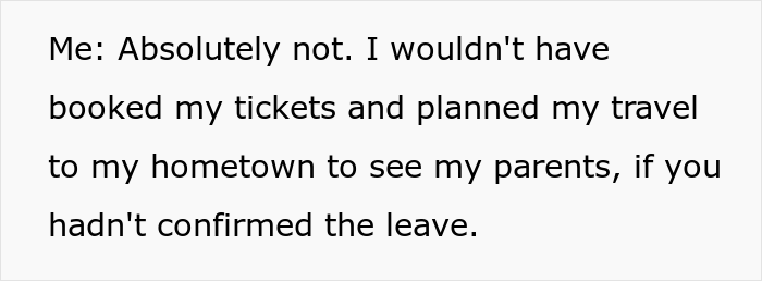 Employee Has Week-Long Planned Leave Canceled Due To Staff Shortage, Decides To Attend A Month-Long Company Event As Petty Revenge