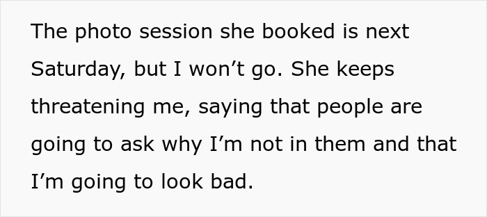 &ldquo;When People Ask Why I&rsquo;m Not In Our Family Pictures, I&rsquo;m Going To Tell Them The Truth&rdquo;