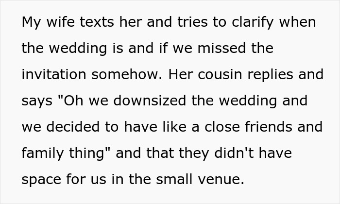 &ldquo;We&rsquo;ve Spent Close To $2,000 On All The Materials&rdquo;: Relatives Invoice Bride After Finding Out They Weren&rsquo;t Invited To The Wedding