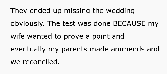 Parents Refuse To Attend Son&rsquo;s Wedding Unless He Shows Them Their Grandson&rsquo;s DNA Test, He Ends Up Displaying It At Home And Drama Ensues
