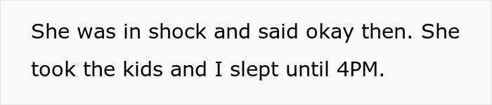 “I Ended Up Losing My Mind”: Man Asks If He Was Wrong To Yell At His Wife After She Woke Him Up To Help With The Kids “I Ended Up Losing My Mind”: Man Asks If He Was Wrong To Yell At His Wife After She Woke Him Up To Help With The Kids