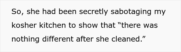 &ldquo;I Took Her Key&rdquo;: Mom Gets Banned From Her 24 Y.O. Daughter&rsquo;s House For Purposefully &ldquo;Sabotaging Her Kosher Kitchen&rdquo;
