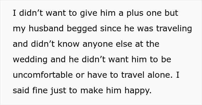Husband Is Upset That His Friend Left His Wedding Because His Wife Kicked Out His +1