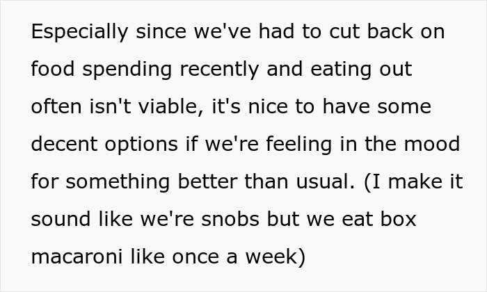 Guy Is Fed Up With Girlfriend's Cooking Because She Puts Her Own Twist On Recipes, Asks For Support Online But Receives A Reality Check Guy Is Fed Up With Girlfriend's Cooking Because She Puts Her Own Twist On Recipes, Asks For Support Online But Receives A Reality Check