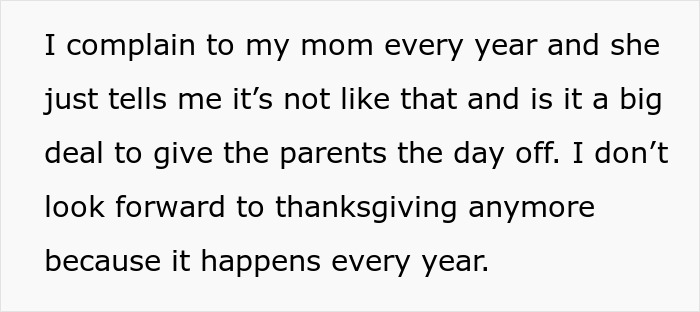 Woman Is Sick Of Having To Watch Her Cousins&rsquo; Children At Thanksgiving Gatherings, Decides To Spend It At Her Boyfriend&rsquo;s