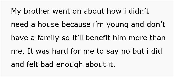Woman Wants To Know If She&rsquo;s The Bad Guy For Telling Her Half-Brother That His Kids&rsquo; Future Isn&rsquo;t Her Responsibility