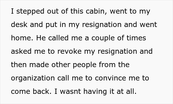 Boss Tells Employee To Quit Because They’re Spending ‘Too Much’ Time On The Company Website, Is Shocked When They Do Boss Tells Employee To Quit Because They’re Spending ‘Too Much’ Time On The Company Website, Is Shocked When They Do