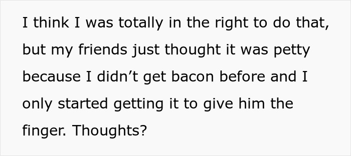 Student Has Had Enough Of His Muslim Friend Stealing His Fries, So He Orders Bacon On Them Without Telling Him Anything