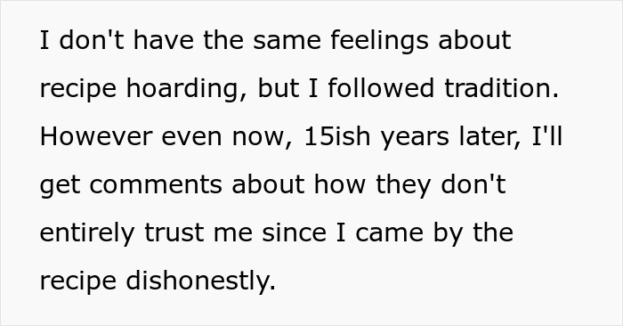 Person Wants To Expose To Mom That Their &lsquo;Secret Family Recipe&rsquo; Actually Came From The Side Of A Can