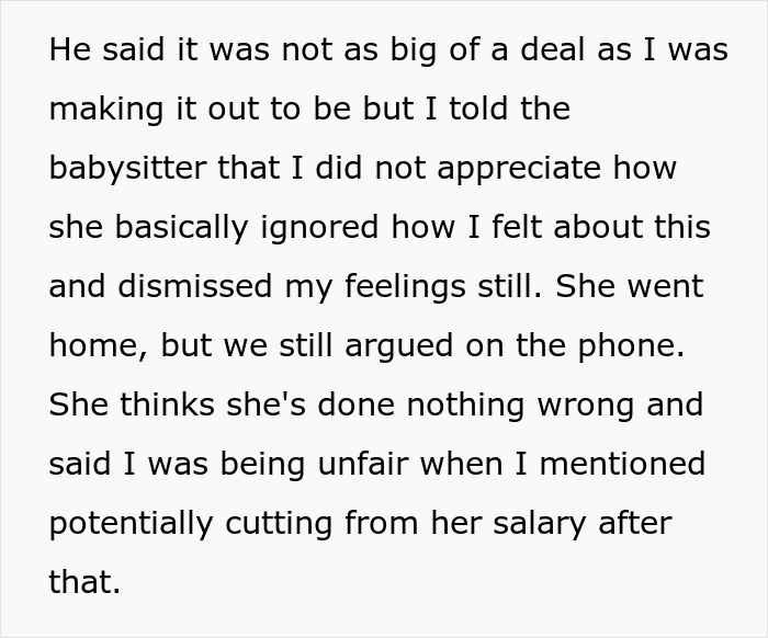 Woman Catches Babysitter Right After She Took A Shower At Their House, Blows Up At Her