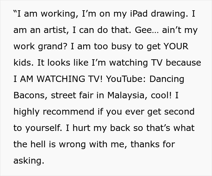 People Are Loving How This Childfree Woman Clapped Back At "Friend" After She Demanded She Pick Up Her Kids From Camp Every Day