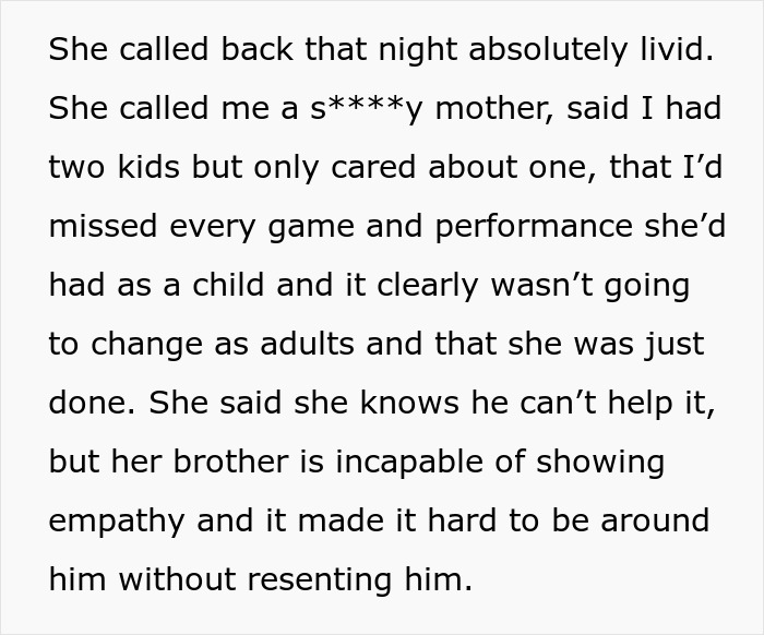 This Woman Doesn’t See Her Mom At Award Ceremony Because She Missed It To Be With Her Autistic Brother, Cuts All Ties With Her This Woman Doesn’t See Her Mom At Award Ceremony Because She Missed It To Be With Her Autistic Brother, Cuts All Ties With Her