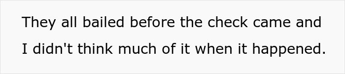 Friends Bail From Restaurant Before Check Arrives And Refuse To Pay This Woman Back For It, She Complains To The Birthday Girl's Mother