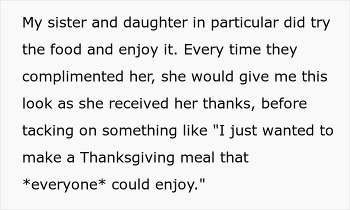 Mom &ldquo;Publicly Embarrasses&rdquo; Rude Vegan Daughter-In-Law At Thanksgiving