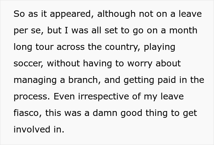 Employee Has Week-Long Planned Leave Canceled Due To Staff Shortage, Decides To Attend A Month-Long Company Event As Petty Revenge