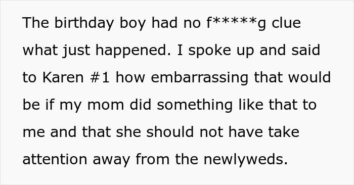 "How Embarrassing": Two Karens Come Up With A Plan To Interrupt A Wedding So The Guests Would Sing Happy Birthday To A 38-Year-Old Man