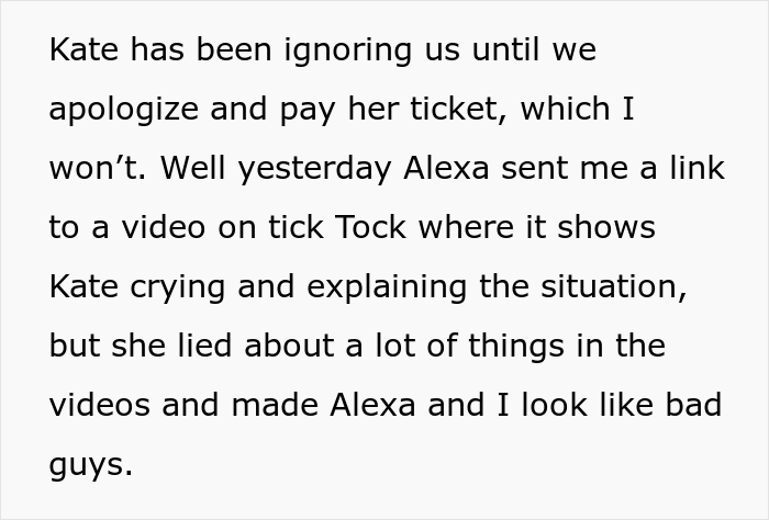 "Kate Was Absolutely Terrible In Her Teenager Years": Dad Doesn't Pay For His 23 Y.O. Daughter’s Plane Ticket But Covers The Younger Daughter’s Ticket "Kate Was Absolutely Terrible In Her Teenager Years": Dad Doesn't Pay For His 23 Y.O. Daughter’s Plane Ticket But Covers The Younger Daughter’s Ticket