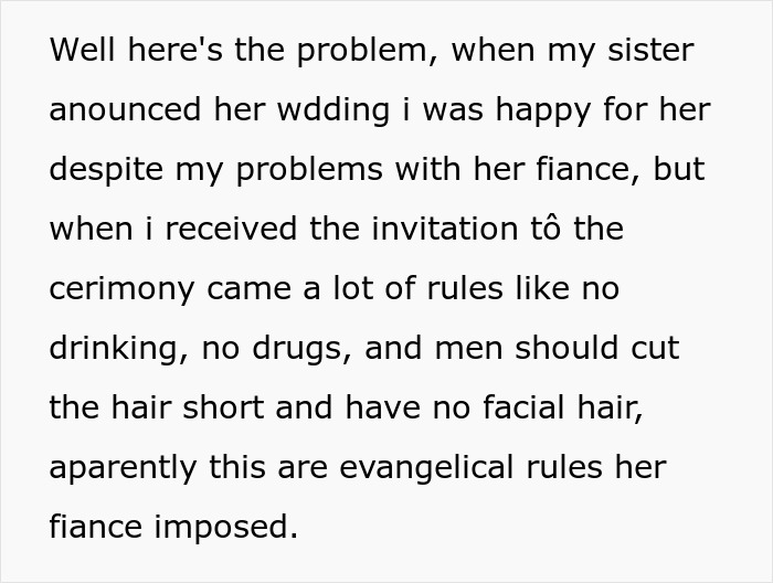 Guy Doesn&rsquo;t Plan On Cutting His Long Hair For His Sister&rsquo;s Wedding To Conform To His BIL&rsquo;s Religion