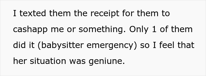 Friends Bail From Restaurant Before Check Arrives And Refuse To Pay This Woman Back For It, She Complains To The Birthday Girl's Mother
