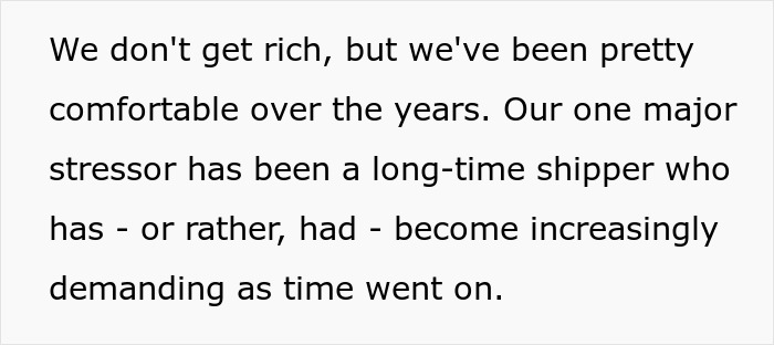 Logistics Partner Maliciously Complies And Quits After They Are Suggested To Do So If They Don't Like The New Rules Logistics Partner Maliciously Complies And Quits After They Are Suggested To Do So If They Don't Like The New Rules