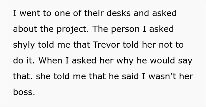 Man Digs A Grave For Himself When He Tries To Make This Woman Look Bad At Her Job And Loses His Promotion