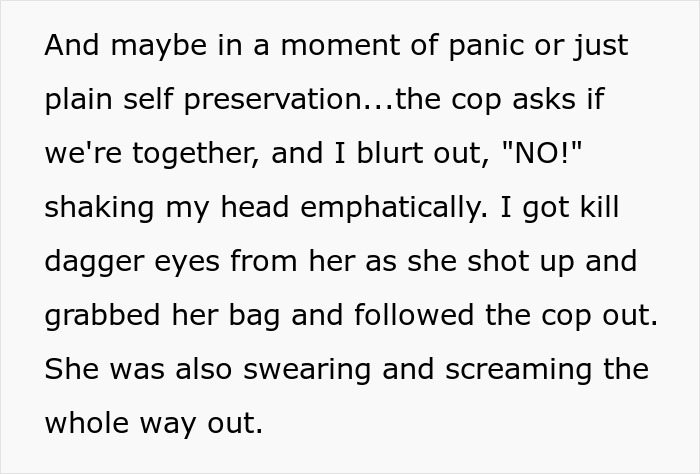 Person Asks If They're A Jerk For Saying "No" When The Police Asked If Woman Was Their Fianc&eacute;e Before Escorting Her Off The Plane